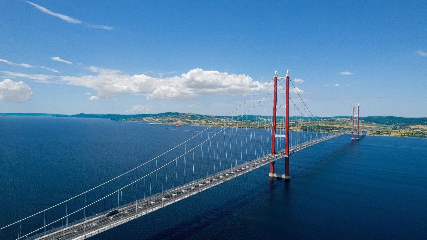 차나칼레 대교.(DL이앤씨 제공)/ 뉴스1 ⓒ News1