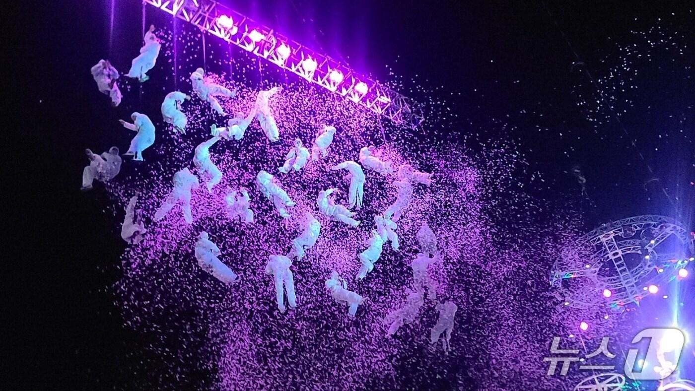 지난해 구미 산단 페스티벌 공연 모습&#40;구미시 제공. 재판매 및 DB금지&#41;/뉴스1