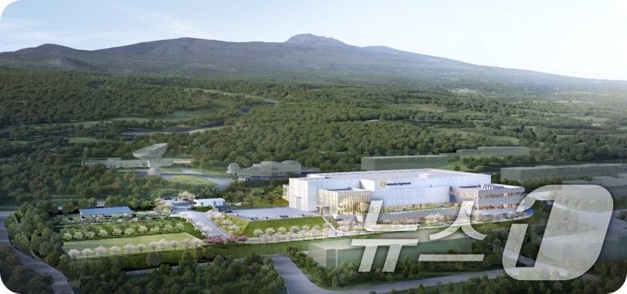 본문 이미지 - 제주한화우주센터 조감도(제주도 제공.재판매 및 DB금지)/뉴스1 