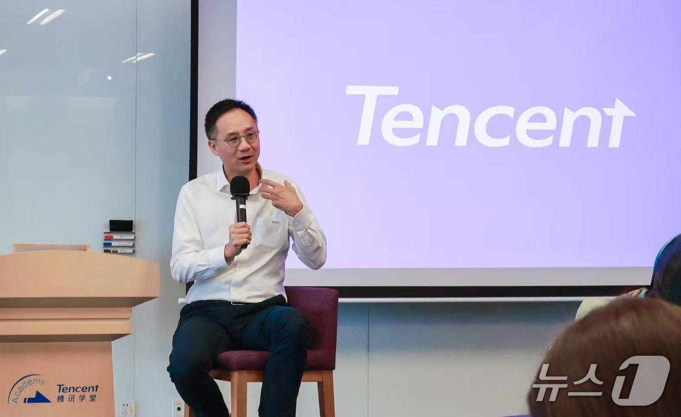 다우손 퉁 텐센트 수석 부사장 겸 클라우드&스마트 산업 그룹 CEO. &#40;텐센트 제공&#41;