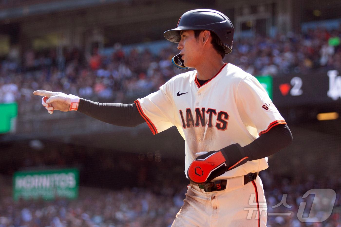 MLB 샌프란시스코 이정후. ⓒ 로이터=뉴스1