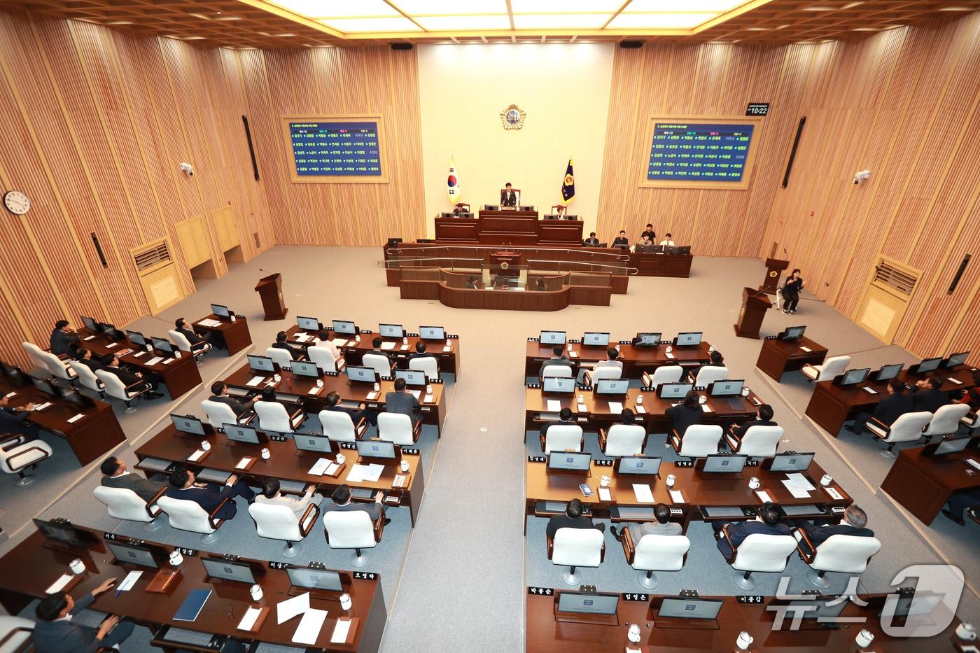충북도의회 428회 임시회 본회의&#40;도의회 제공. 재판매 및 DB금지&#41;