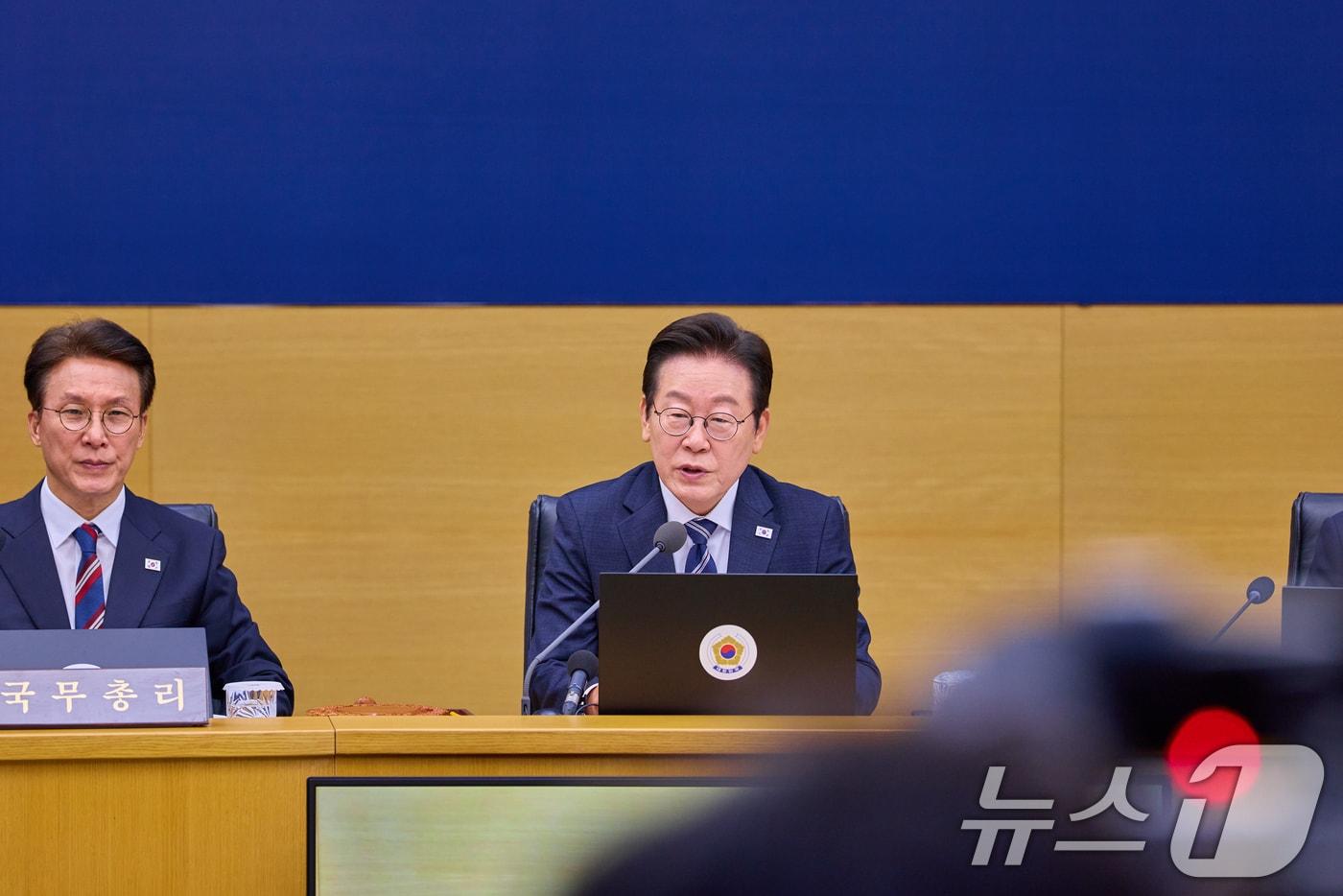 이재명 대통령이 16일 세종시 정부세종청사에서 열린 제42회 국무회의에서 발언하고 있다. &#40;대통령실 제공. 재판매 및 DB 금지&#41; 2025.9.16/뉴스1 ⓒ News1 허경 기자