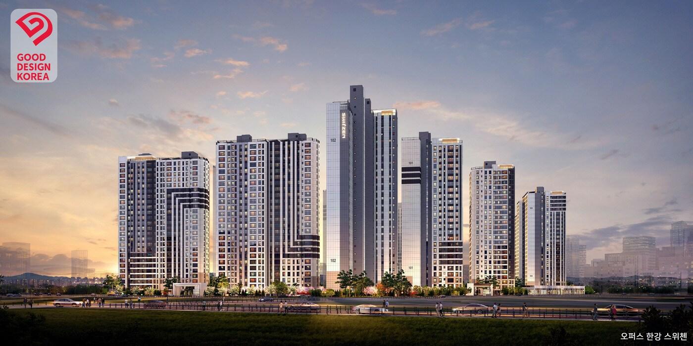 오퍼스 한강 스위첸&#40;KCC건설&#41;.뉴스1 ⓒ News1