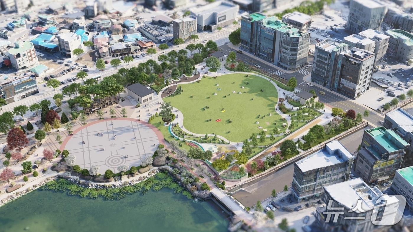 서산 예천지구 공영주차장·초록광장 조성 사업 조감도(서산시 제공. 재판매 및 DB금지)2025.9.17/뉴스1