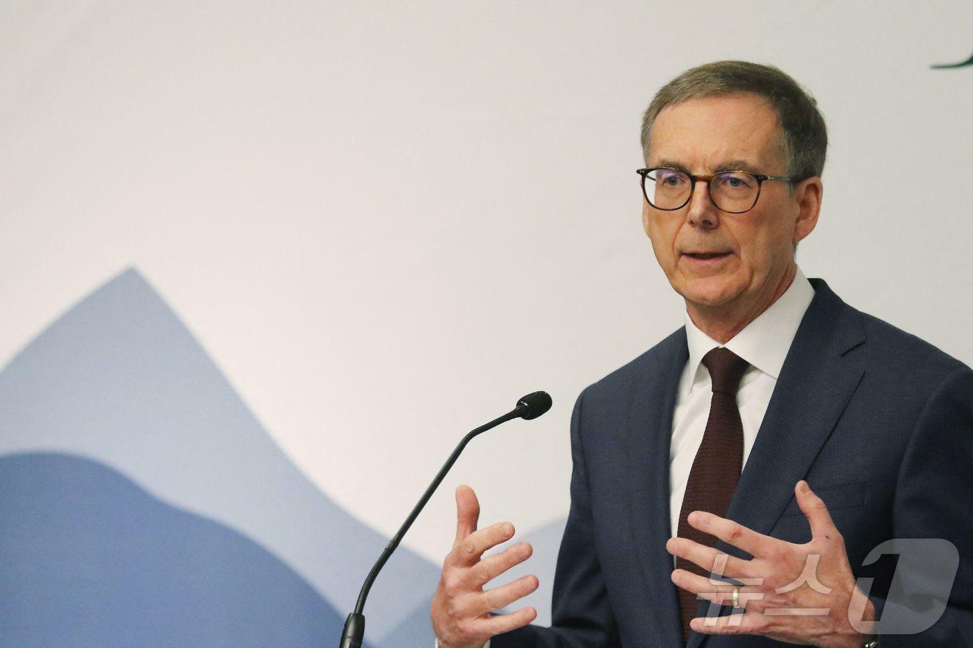 티프 맥클렘 캐나다은행 총재. 2025.05.22 ⓒ AFP=뉴스1 ⓒ News1 김지완 기자