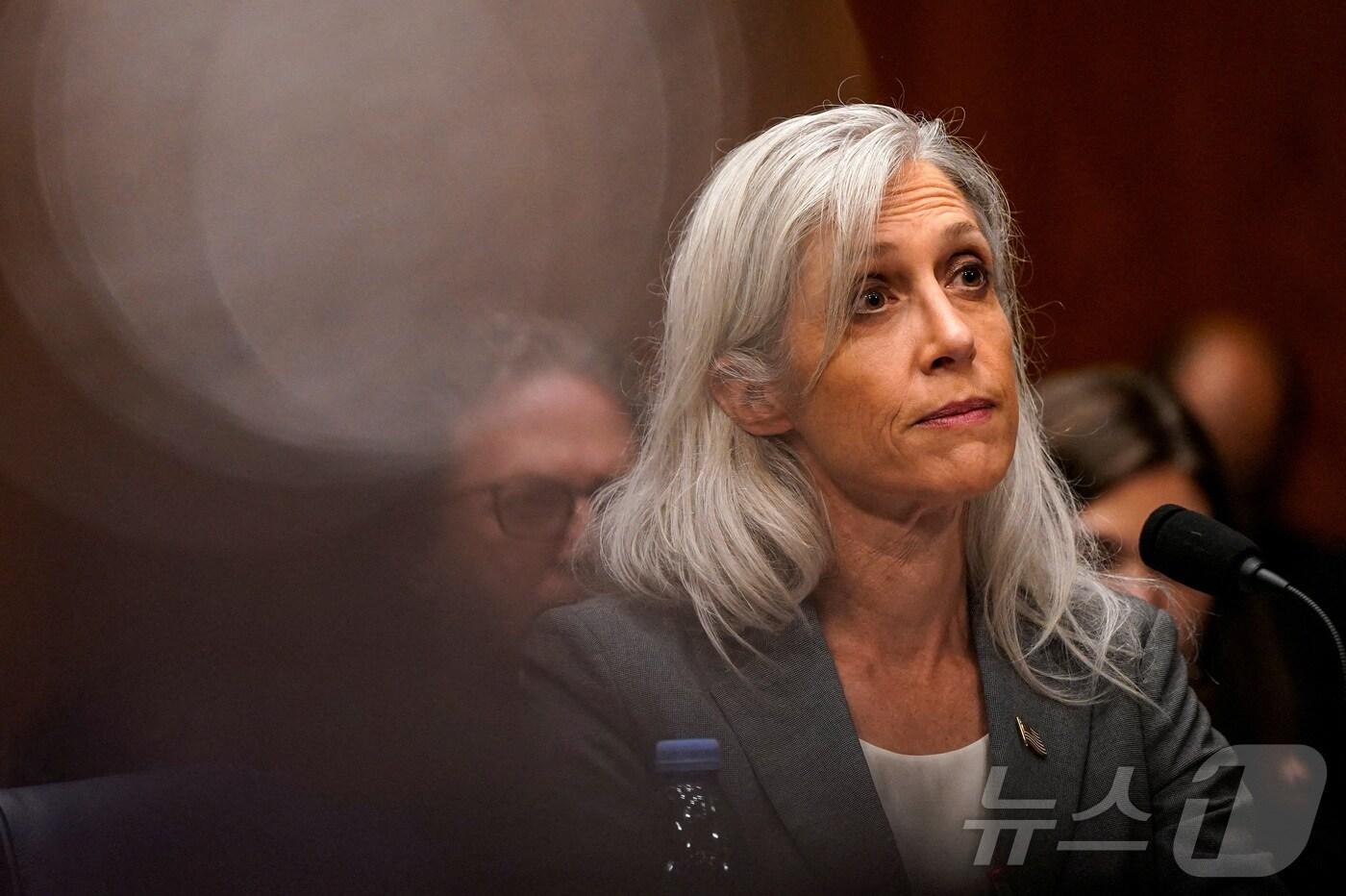 17일&#40;현지시간&#41; 전 CDC&#40;질병통제예방센터&#41; 국장 수전 모나레즈가 미국 워싱턴DC에서 열린 상원 청문회에 참석했다. 2025. 09. 17. ⓒ 로이터=뉴스1 ⓒ News1 양은하 기자