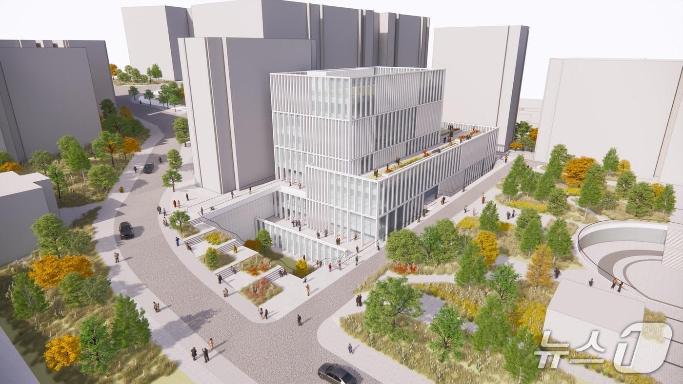 본문 이미지 - 사이버3관·과학관 증축 조감도(서울시 제공) 뉴스1 ⓒ News1