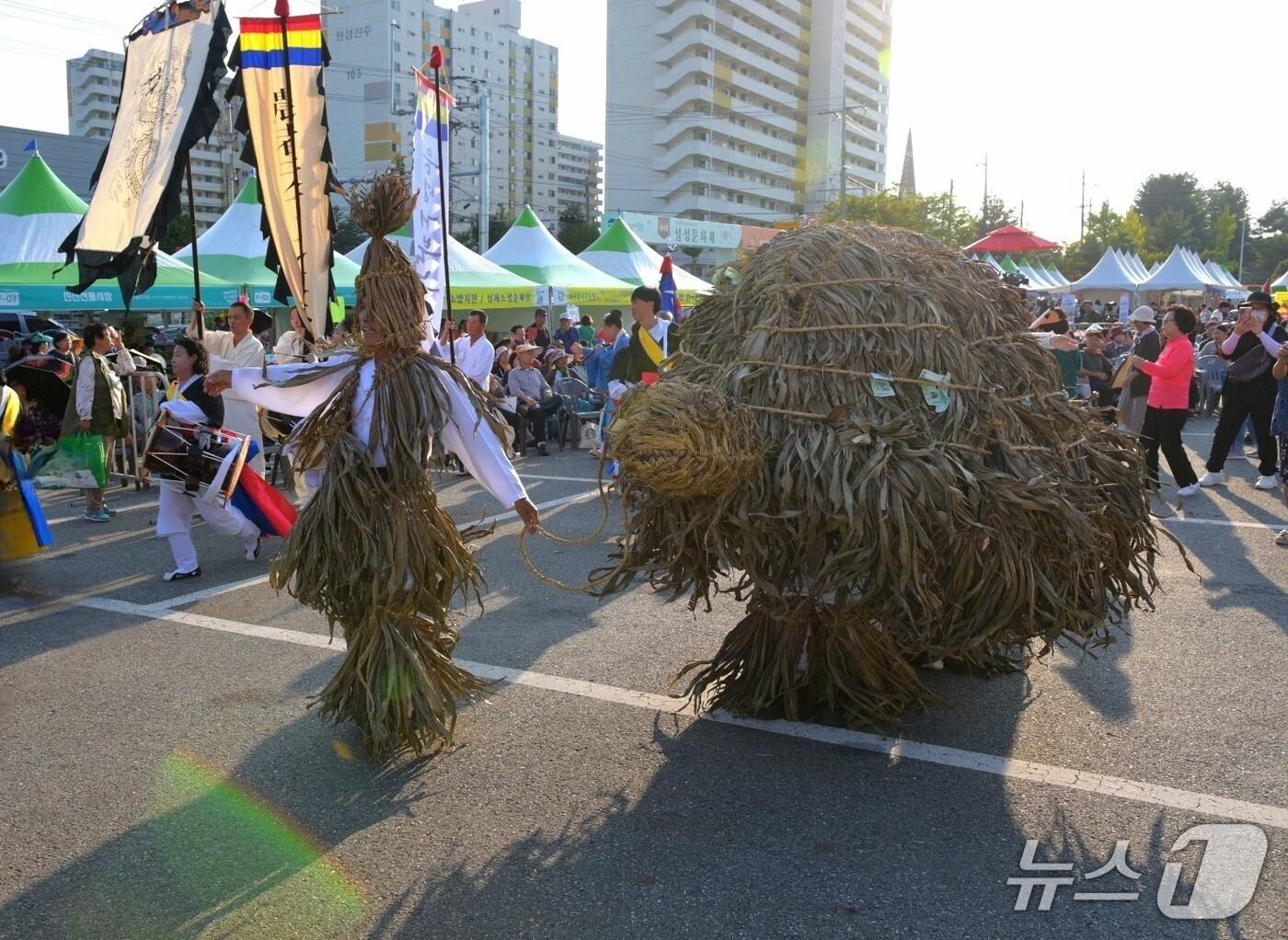 본문 이미지 - 음성 거북놀이.(음성군 제공. 재판매 및 DB금지)/뉴스1 