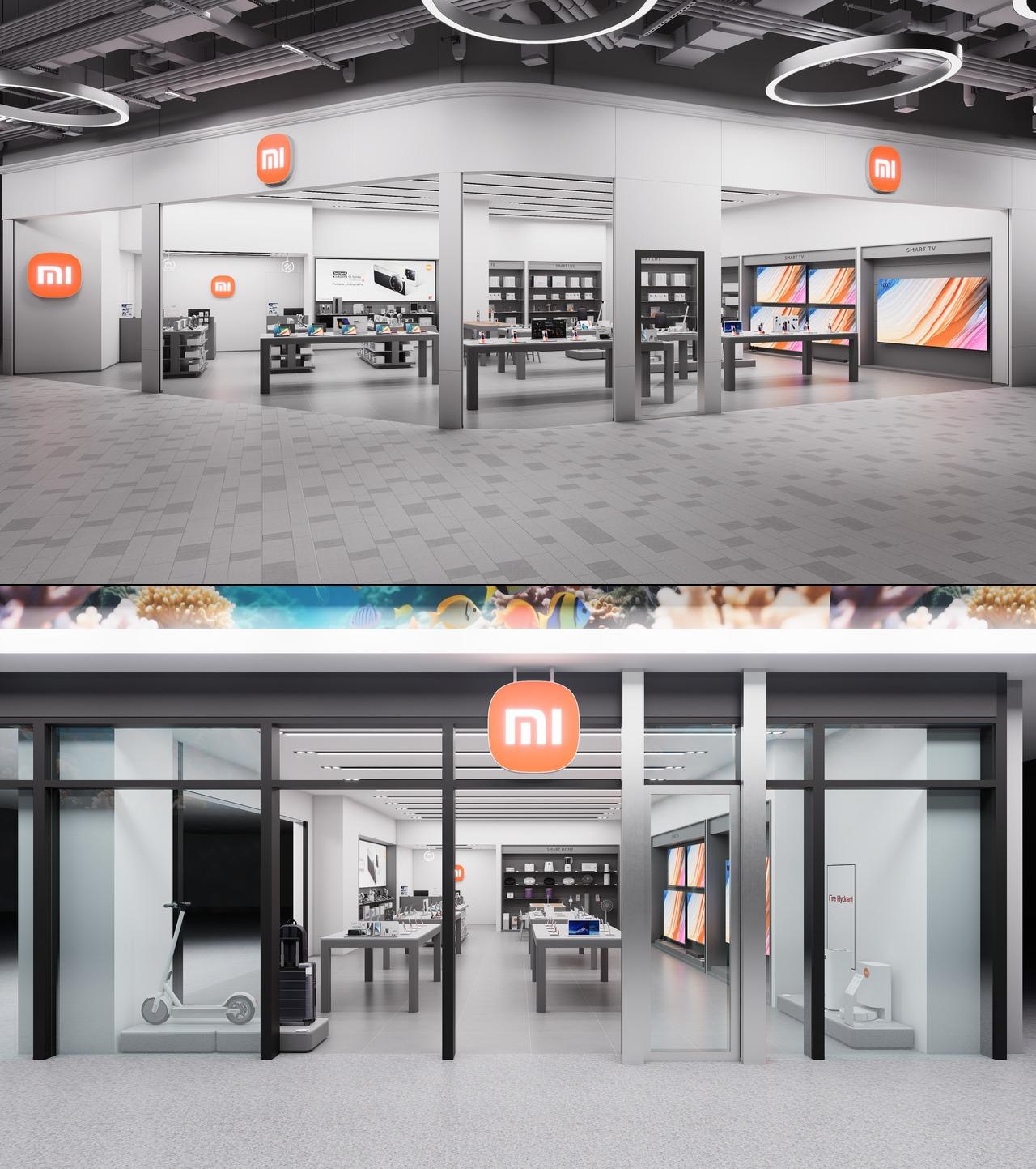 본문 이미지 - &#39;샤오미스토어 NC이스트폴 구의점&#39;&#40;위&#41;와 &#39;샤오미스토어 원그로브점&#39;&#40;샤오미코리아 제공. 재판매 및 DB금지&#41;/뉴스1