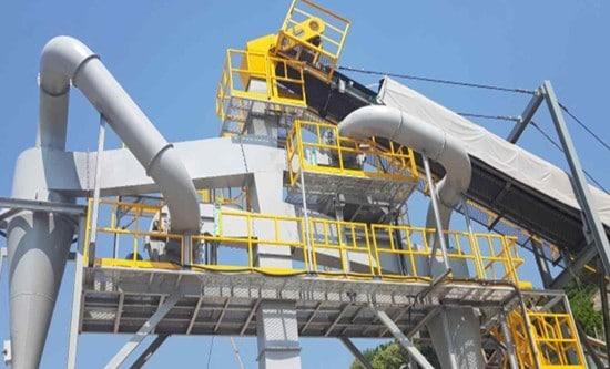 본문 이미지 - 이도에코청주가 환경부로부터 신기술 인·검증을 획득한 순환골재 이물질 선별 기술 장비.&#40;이도 제공&#41; /뉴스1 ⓒ News1