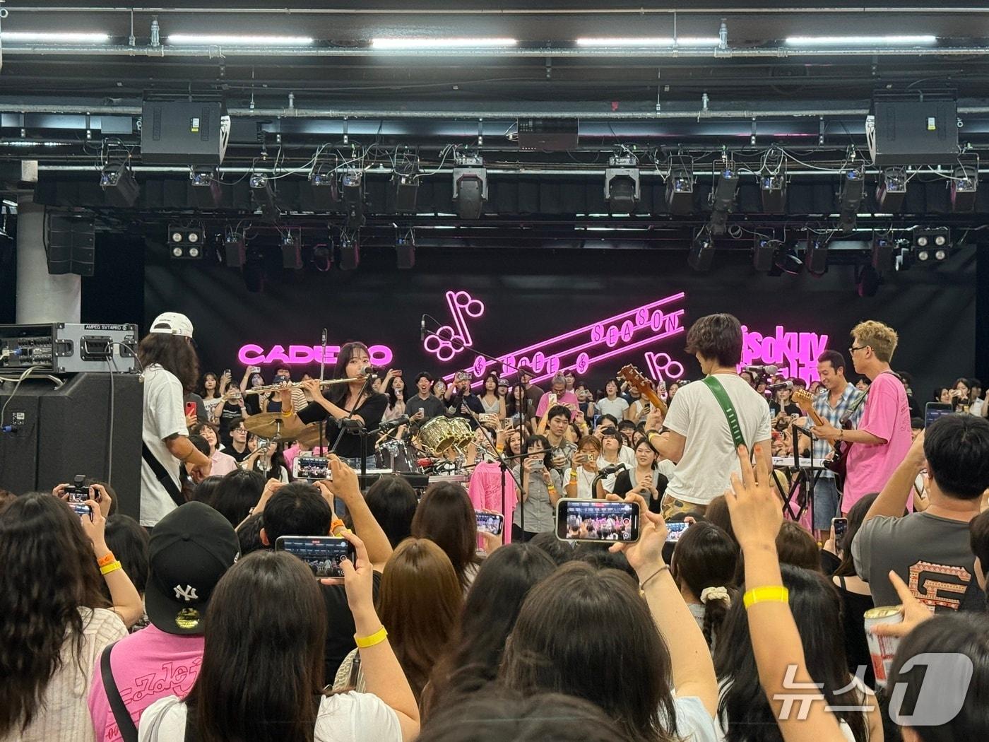 본문 이미지 -  상암 문화비축기지 시범운영 당시 열린 음악공연 &#40;서울시 제공&#41;  뉴스1 ⓒ News1