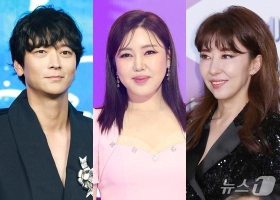 본문 이미지 - (왼쪽부터) 강동원, 송가인, 김완선 ⓒ 뉴스1 DB