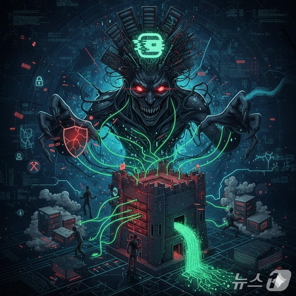 본문 이미지 - 롯데카드 해킹 피해 관련 제미나이 2.5프로 플래시 이미지 생성 요청 이미지