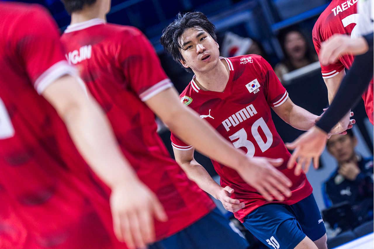 본문 이미지 - 남자 배구대표팀 신호진. (FIVB 제공)