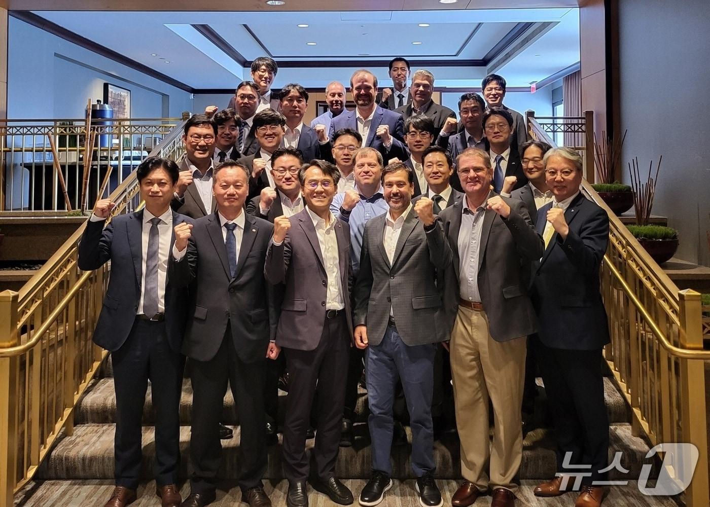 본문 이미지 - 한전은 11~12일(현지시간) 웨스팅하우스와 ‘기술교류 워크숍’을 공동 개최해 미국을 포함한 글로벌 원전사업 협력방안과 상호 경험을 공유했다. (한전 제공) ⓒ News1  