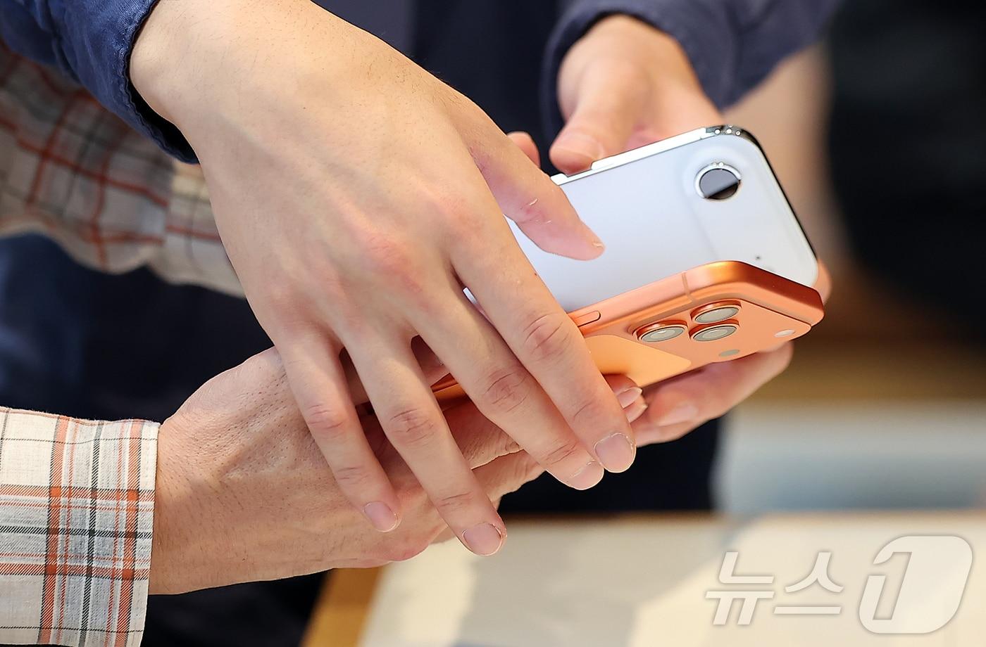 아이폰 자료사진. /뉴스1