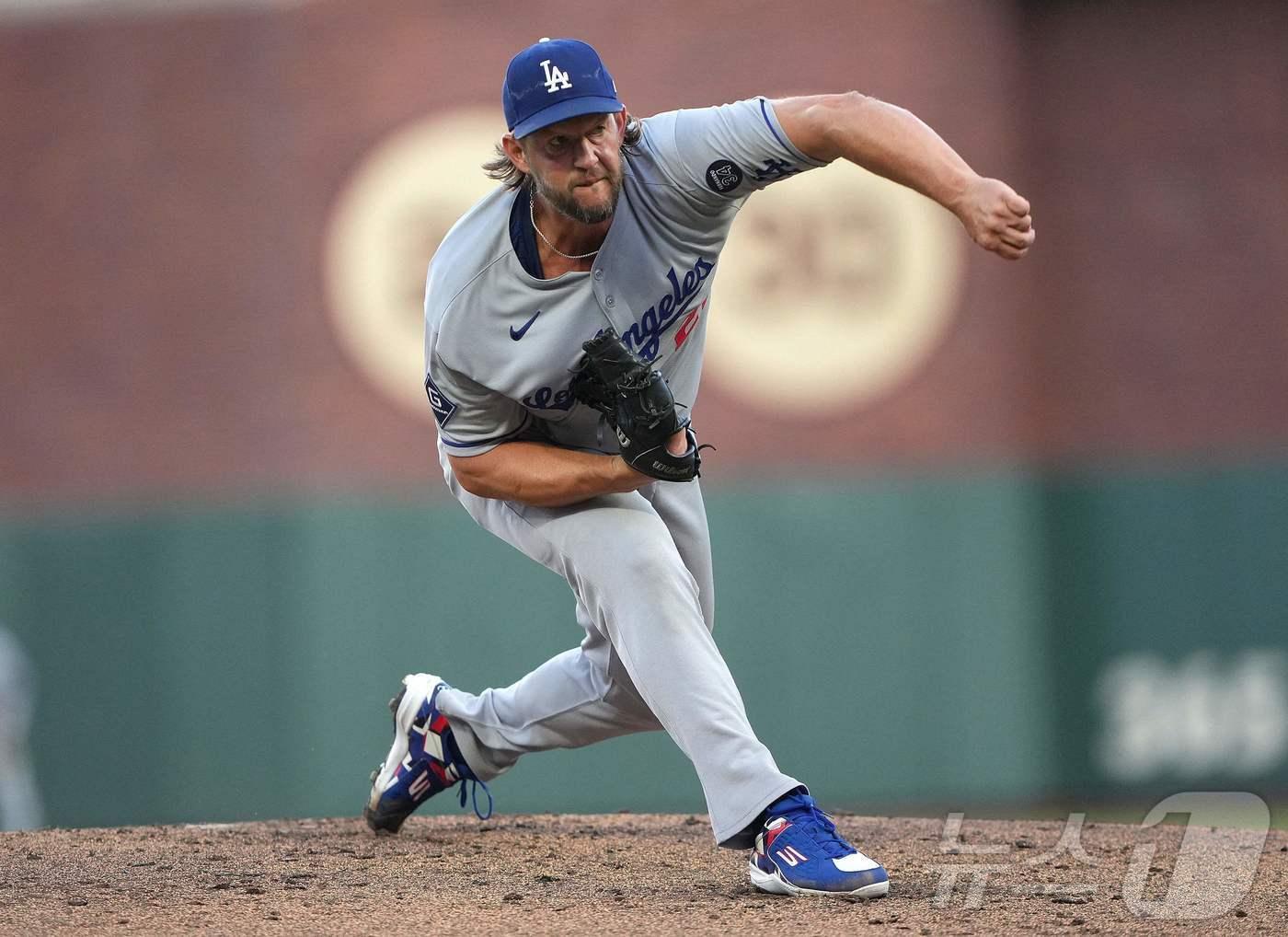 본문 이미지 - 클레이튼 커쇼(LA 다저스). ⓒ AFP=뉴스1