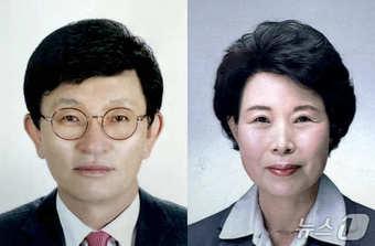 본문 이미지 - 당진시민대상 수상자인 왼쪽 남준우 씨와 김정곤 씨