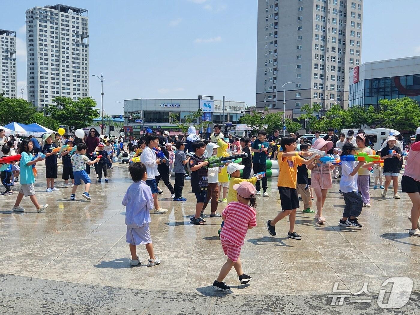 본문 이미지 - 청주시 상반기 팝업 놀이터.&#40;시 제공&#41;/뉴스1