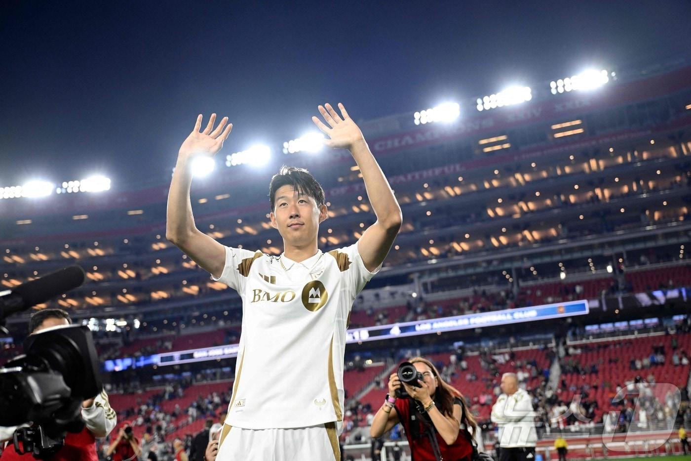 LA FC의 손흥민ⓒ AFP=뉴스1