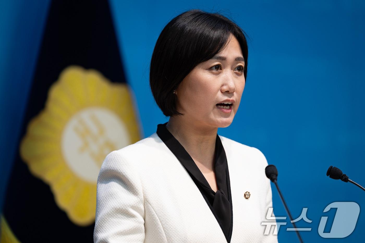 백승아 더불어민주당 원내대변인. 2025.9.19/뉴스1 ⓒ News1 유승관 기자