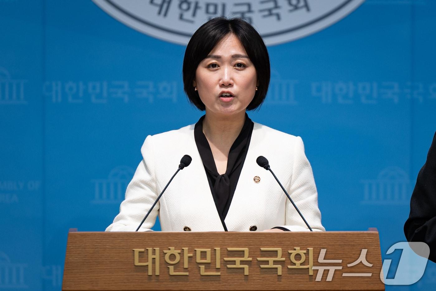 백승아 더불어민주당 원내대변인. ⓒ News1 유승관 기자