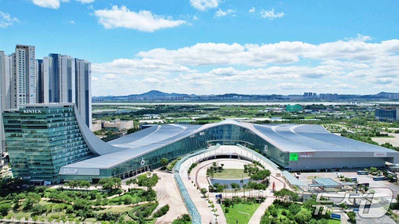 킨텍스 제2전시장 전경.