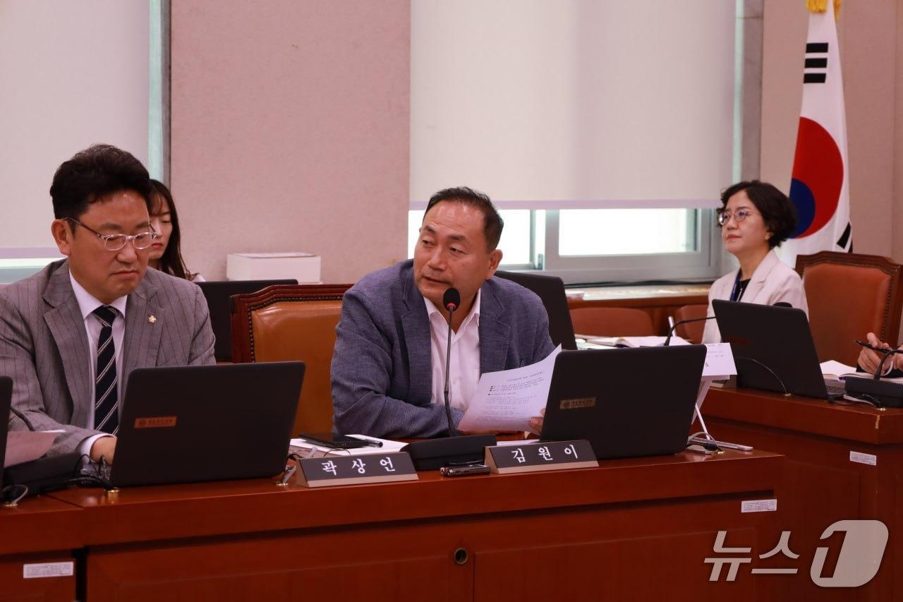 본문 이미지 - 김원이 더불어민주당 국회의원.&#40;재판매 및 DB금지&#41; 2025.9.19/뉴스1