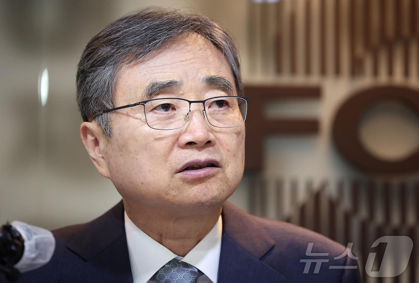 조현 외교부 장관이 19일 오후 서울 중구 프레스센터 SPCC라운지에서 열린 외신기자간담회에서 발언하고 있다. 2025.9.19/뉴스1 ⓒ News1 김진환 기자