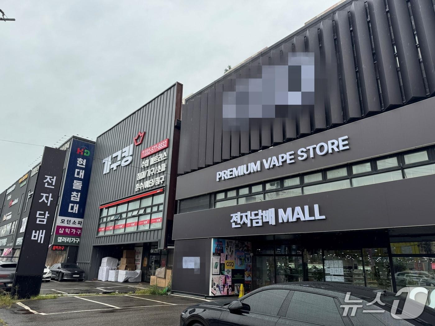 본문 이미지 - 한 합성니코틴 도매업체가 인천에 업계 최초로 공장형 매장을 개설했다./뉴스1 ⓒ News1 이강 기자