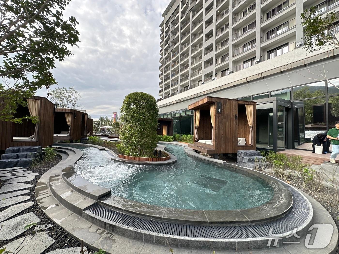 본문 이미지 - 9월 26일 정식 개관을 앞둔 소노캄경주. 2025.9.18/뉴스1 ⓒ News1 윤슬빈 기자