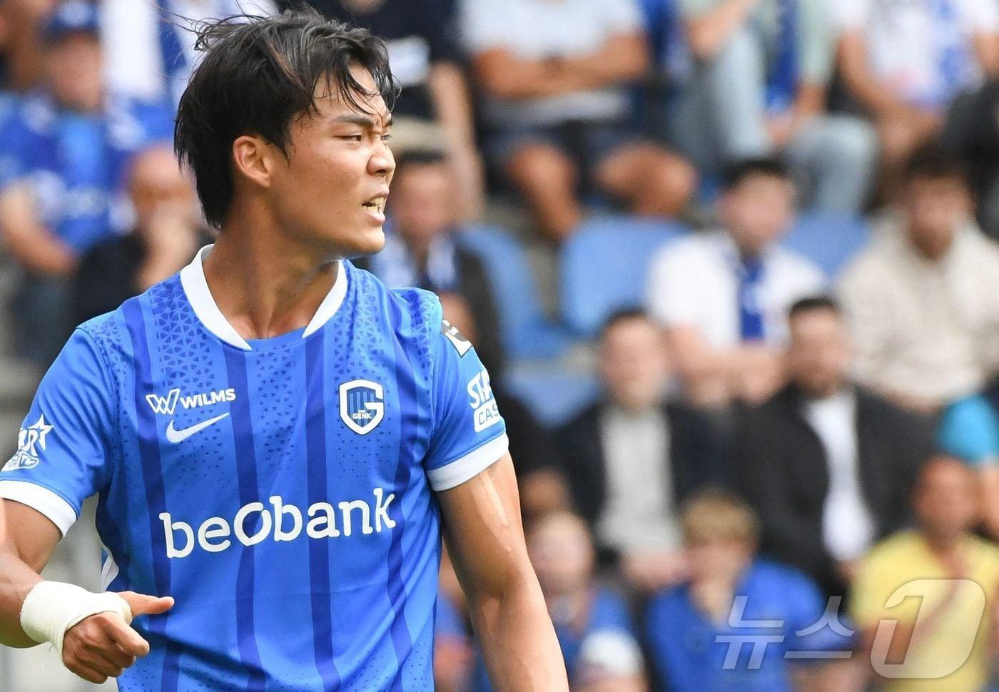 헹크의 오현규ⓒ AFP=뉴스1