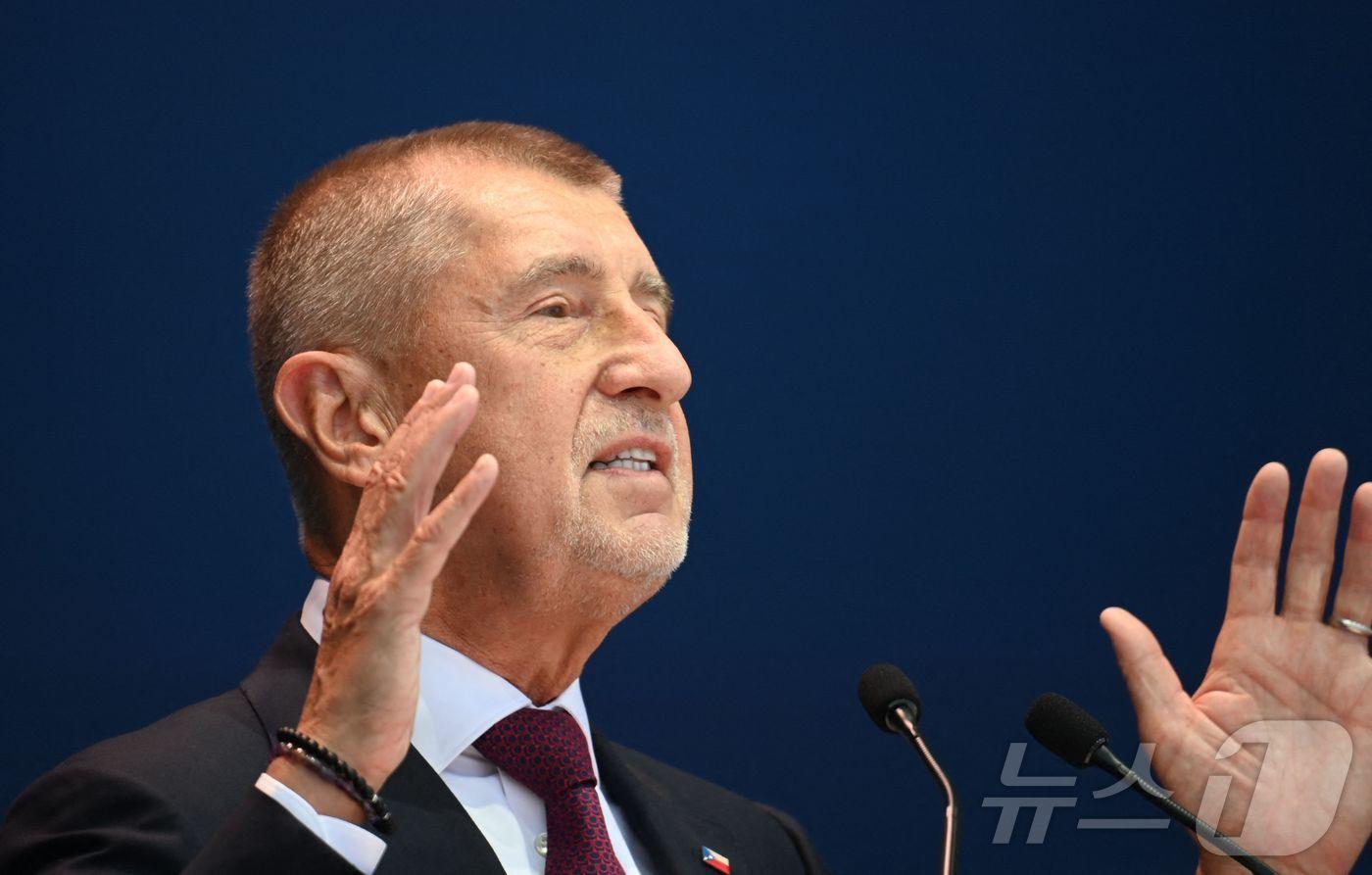 안드레이 바비시 긍정당(ANO) 대표. ⓒ AFP=뉴스1 <자료사진>