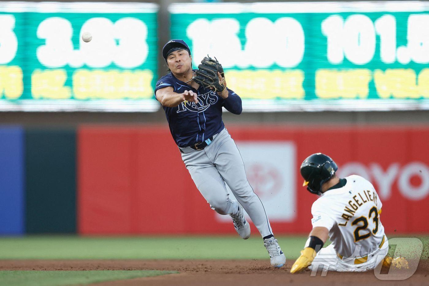 애틀랜타 브레이브스로 이적한 김하성. ⓒ AFP=뉴스1