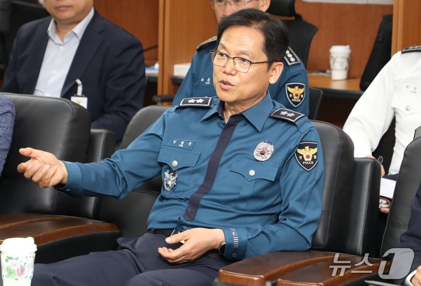 김철문 전북경찰청장.&#40;전북경찰청 제공. 재판매 및 DB금지&#41;