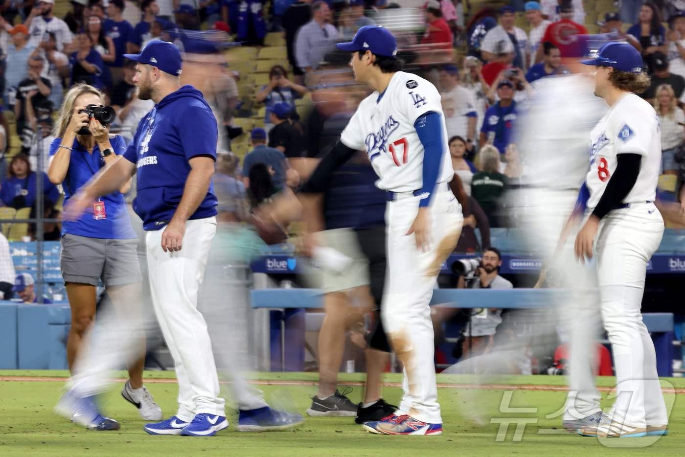 내셔널리그 서부지구 선두 LA 다저스는 샌디에이고 파드리스와 격차가 2.5경기로 벌어졌다. ⓒ AFP=뉴스1