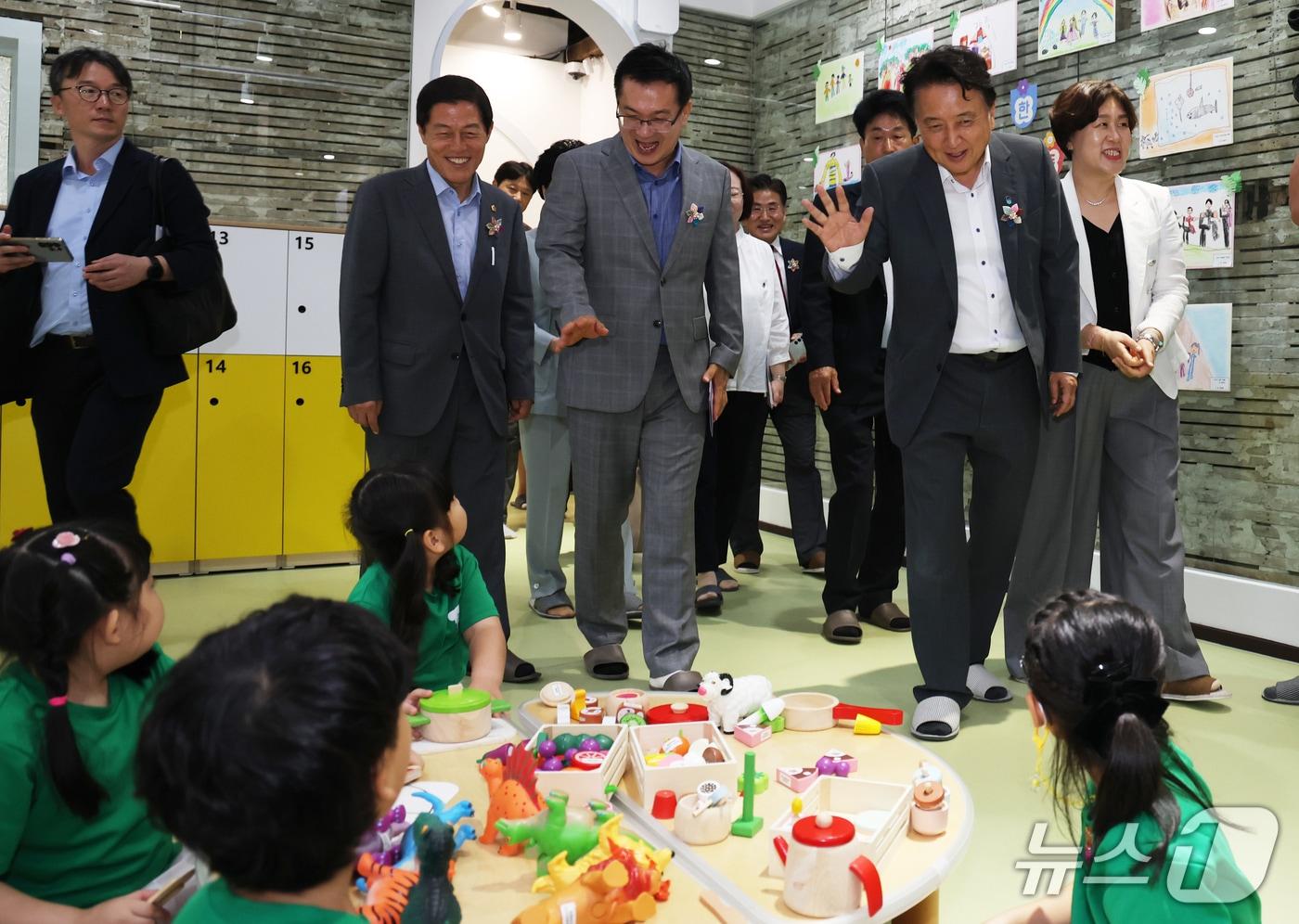 놀꽃마루 개관식(충북도 제공. 재판매 및 DB금지)