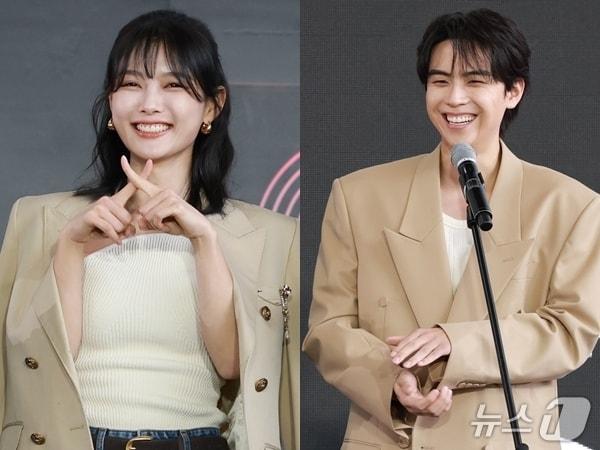 본문 이미지 - 배우 김유정, 김도훈 / 뉴스1 DB