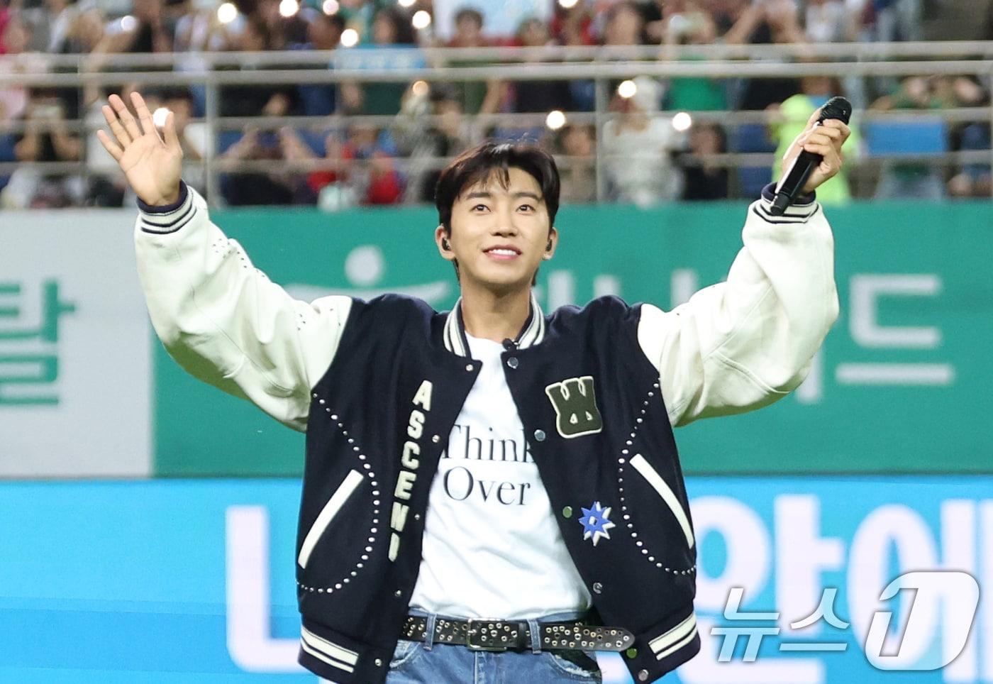 가수 임영웅이 대전벌을 달궜다. ⓒ News1 권현진 기자