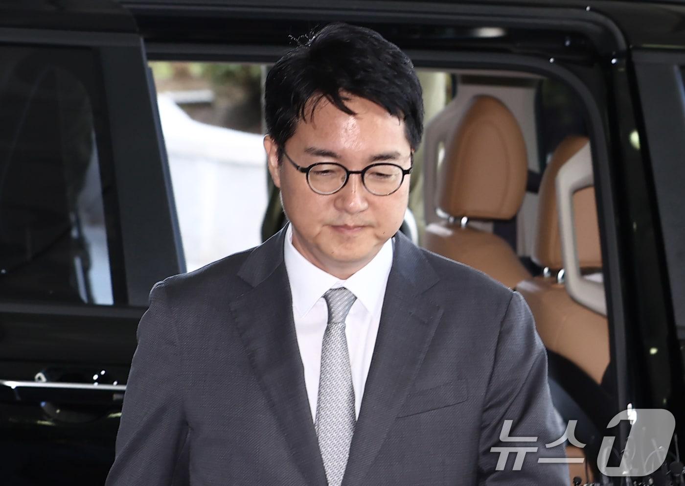 심우정 전 검찰총장이 21일 오전 서울 서초구 서울고등검찰청에 마련된 내란 특검팀&#40;특별검사 조은석&#41; 사무실에 피고발인 신분으로 조사를 받기 위해 출석하고 있다. 2025.9.21/뉴스1 ⓒ News1 김민지 기자