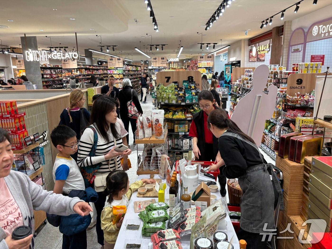 본문 이미지 - K-푸드 판촉행사(충북도제공. 재판매 및 DB금지)