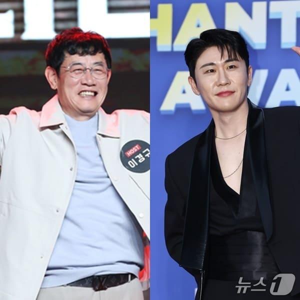 본문 이미지 - 이경규(왼쪽), 영탁/뉴스1 DB