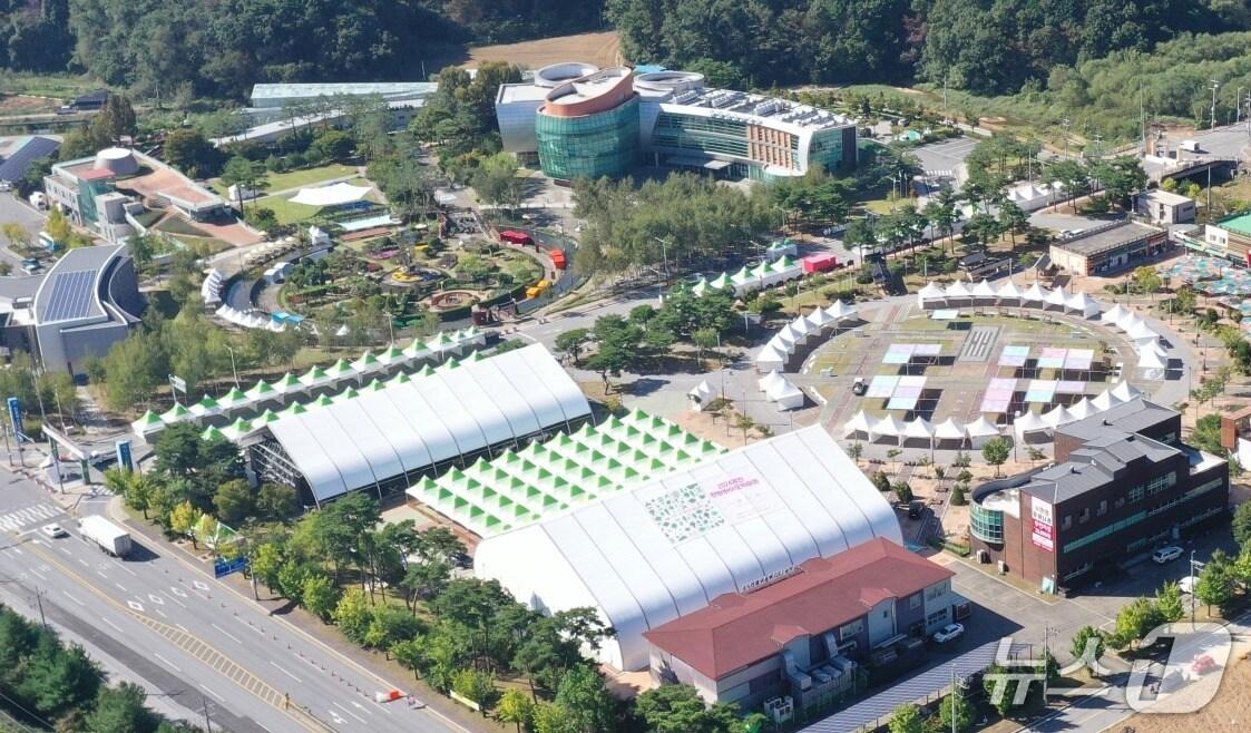 본문 이미지 -  제천한방엑스포장.(제천시 제공. 재판매 및 DB금지)/뉴스1