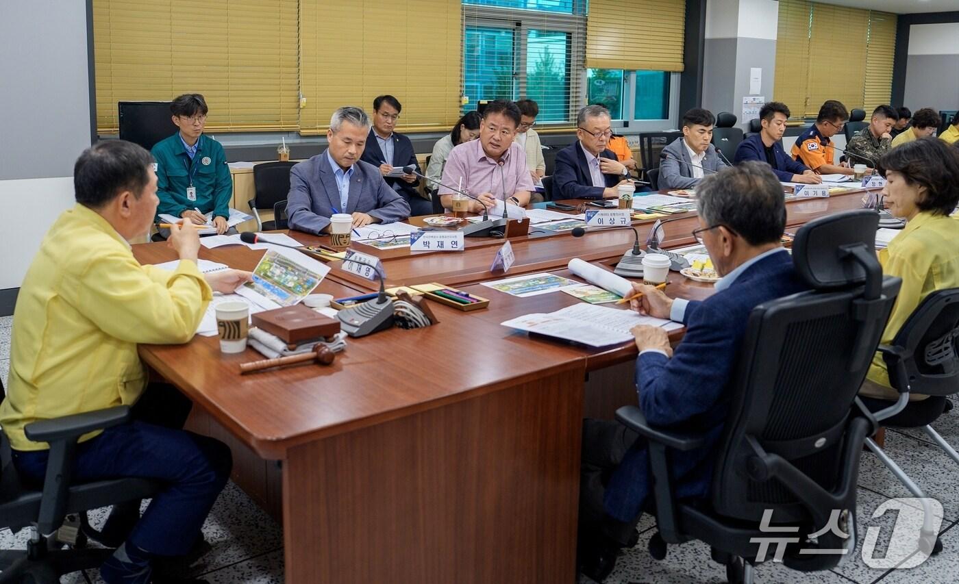 충북 증평군 인삼골축제 안전관리위원회.(증평군 제공)/뉴스1