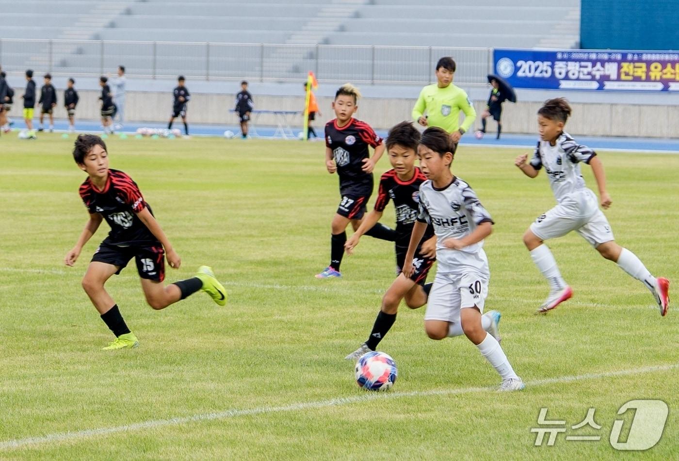 충북 증평군이 지난 19일부터 21일까지 사흘간 개최한 '2025년 증평군수배 유소년 축구대회'가 성황리에 막을 내렸다.(증평군 제공, 재판매 및 DB금지)/뉴스1