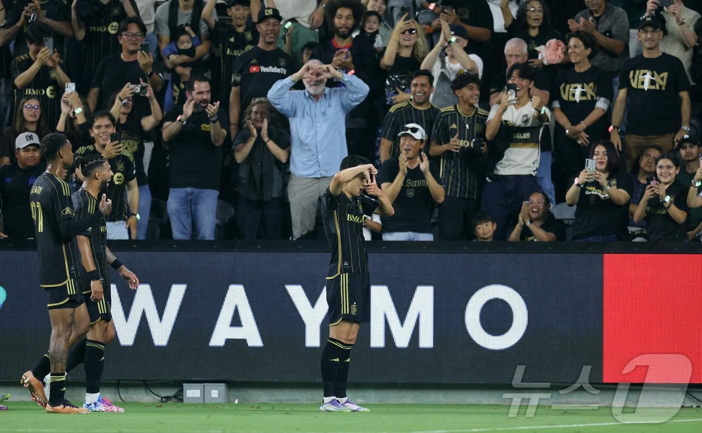 손흥민이 솔트레이크전에서 1골2도움을 기록했다. ⓒ AFP=뉴스1