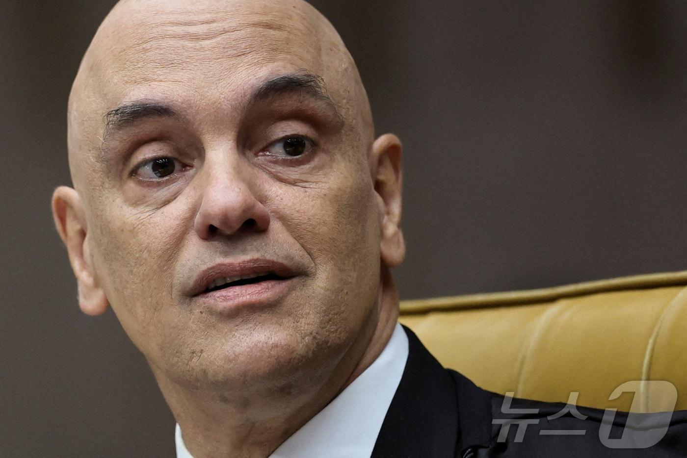  알렉산드르 지모라이스 브라질 대법관. &lt;자료사진&gt; ⓒ 로이터=뉴스1