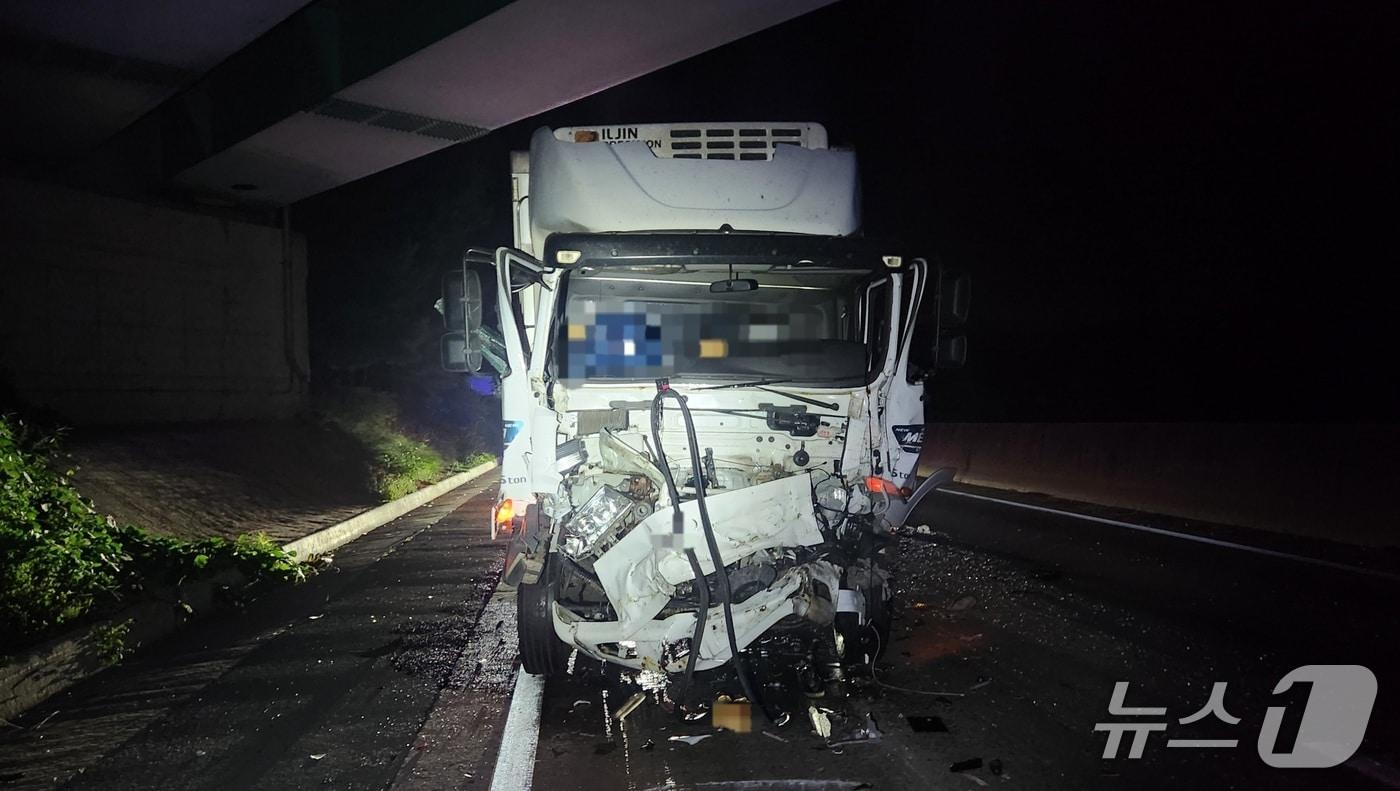 사고 현장&#40;독자 제공. 재판매 및 DB금지&#41;. 2025.9.23