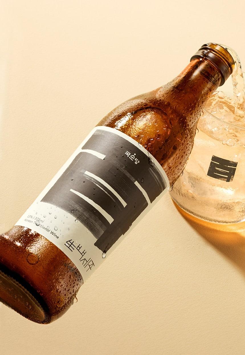 본문 이미지 - 국순당, 신제품 '생백세주' 이미지.(국순당 제공)